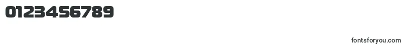 PtMagistralBlackCyrillic Font – Fonts for Numbers and Digits