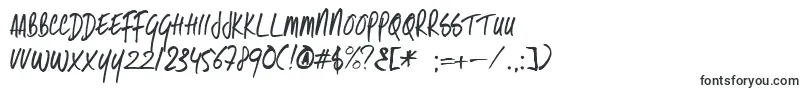 Samesamebutdifferent-fontti – Fontit aakkosjärjestyksessä