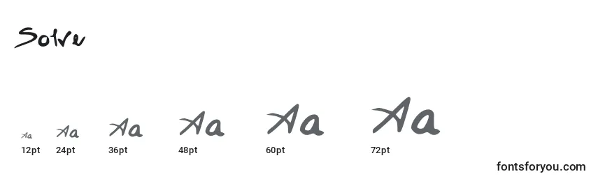 Solve Font Sizes