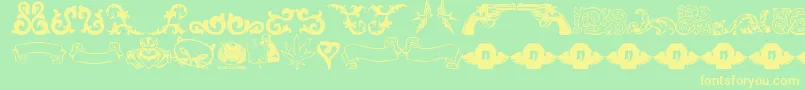 Подробнее о шрифте Lrtsweetnothings Шрифт Lrtsweetnothings – жёлтые шрифты на зелёном фоне