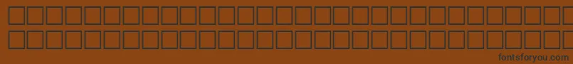 McsKhaybarSIFissured. Font – Black Fonts on Brown Background