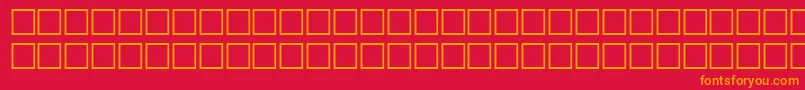 McsKhaybarSIFissured. Font – Orange Fonts on Red Background