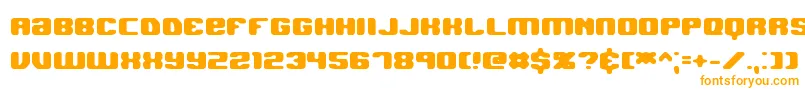 JawbreakerHardBrk Font – Orange Fonts on White Background