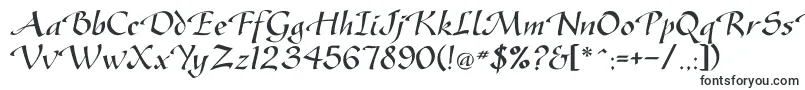 Шрифт Gasteur – надписи красивыми шрифтами