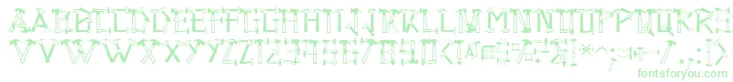 Hammered Font – Green Fonts