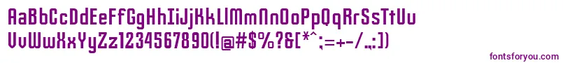Slimjim-Schriftart – Violette Schriften