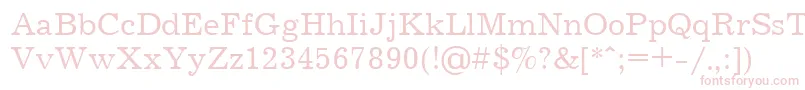 Journalctt Font – Pink Fonts on White Background