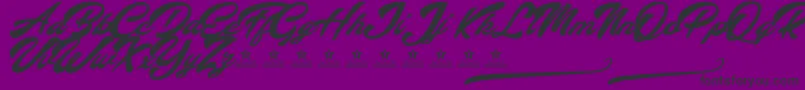 AltavistaPersonalUse Font – Black Fonts on Purple Background