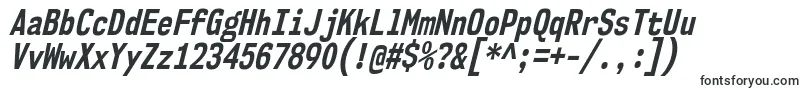 Nk57MonospaceCdBdIt-fontti – Fontit Adobe Indesignille