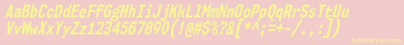 Más sobre la fuente Nk57MonospaceCdBdIt fuente Nk57MonospaceCdBdIt – Fuentes Amarillas Sobre Fondo Rosa