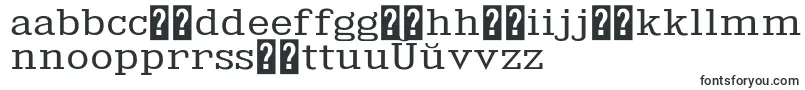 KingsbridgeExBkフォントについての詳細 フォントKingsbridgeExBk – エスペラントフォント