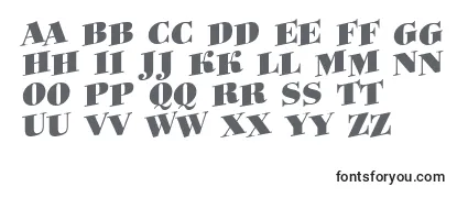 Обзор шрифта Bodoniortotitulspupblack