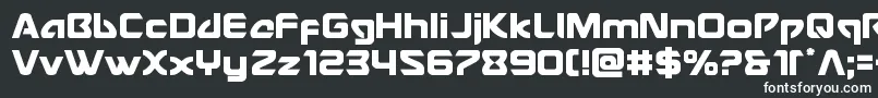 Usangel Font – White Fonts on Black Background