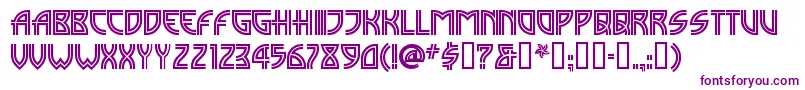Madisi Font – Purple Fonts on White Background