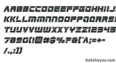 Edgeraceracadital font – geometric Fonts