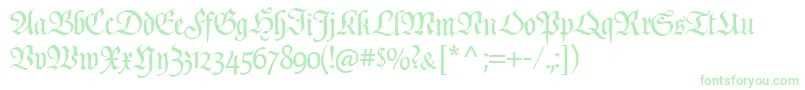 PopplFrakturCat Font – Green Fonts