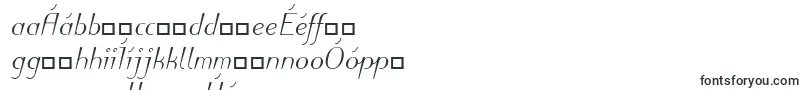 PuritasLtMediumItalic-fontti – gaelilaiset fontit