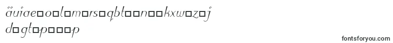 フォントPuritasLtMediumItalic – アムハラ語の文字