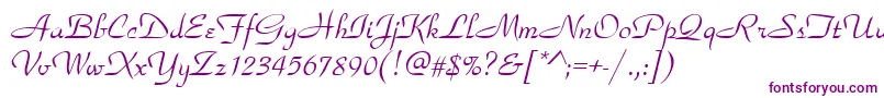 ParkavenueRegular-Schriftart – Violette Schriften