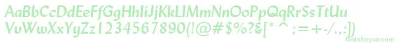LydianBoldItalicBt Font – Green Fonts
