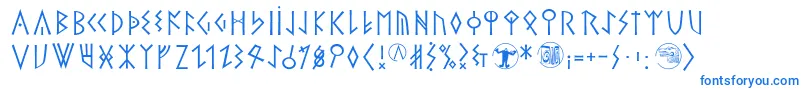 Theromanrunesalliance Font – Blue Fonts