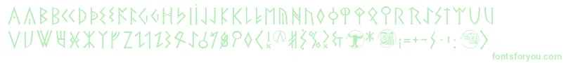 Theromanrunesalliance Font – Green Fonts