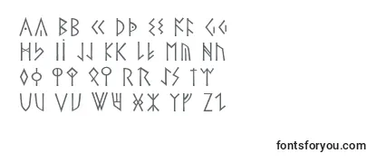 Theromanrunesalliance Font