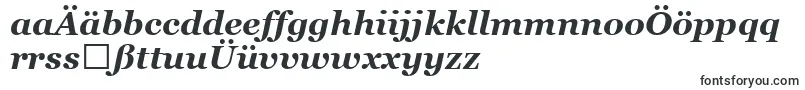 Шрифт GeorgiaBoldItalic – немецкие шрифты