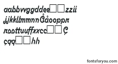 AnacondacondensedRegular font – uzbek Fonts