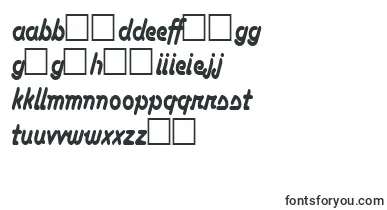 AnacondacondensedRegular font – maltese Fonts