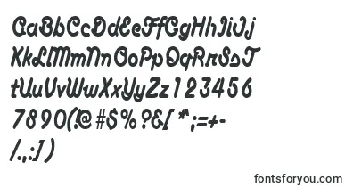 AnacondacondensedRegular font – Fonts For Signature