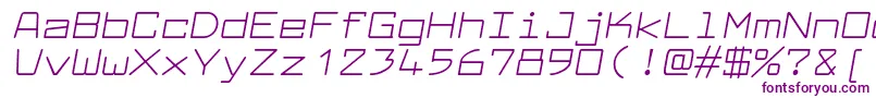 LarabiefontexItalic Font – Purple Fonts