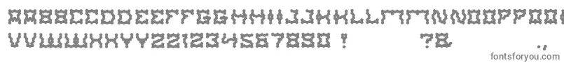 ShakeItOff Font – Gray Fonts on White Background