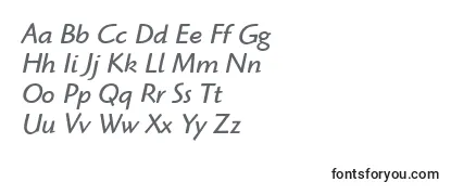 HighlanderItcBookItalic-fontti