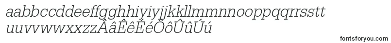 GlyphaltstdLightoblique-fontti – friisiläisten fontit