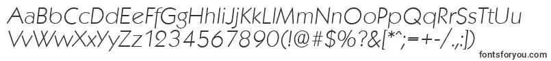 KoblenzserialXlightItalic-fontti – Fontit Adobe After Effectsille