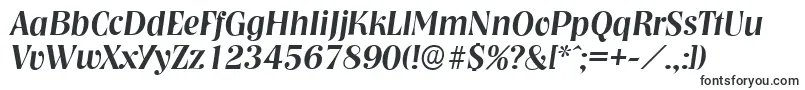 NashvilleserialMediumItalic Font – Sharp Fonts