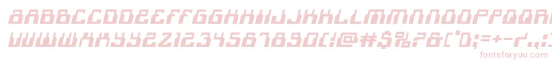 1968odysseyexpandital Font – Pink Fonts on White Background
