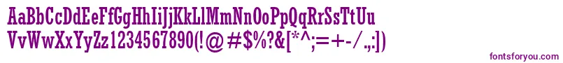 AstuteCondensedSsiCondensed Font – Purple Fonts