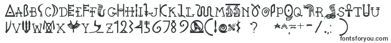 Pegypta-fontti – muinaiset fontit