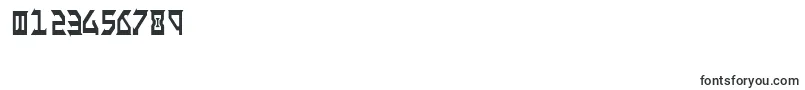 FantazianCondensed Font – Fonts for Numbers and Digits
