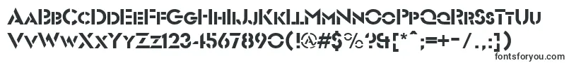 Futuriststencil Font – War Fonts