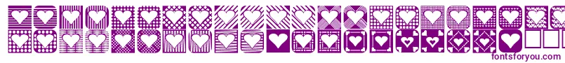 Weitere Informationen zur Heartthings2-Schriftart Heartthings2-Schriftart – Violette Schriften