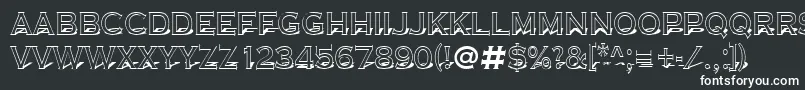 ACoppergothtitul3D Font – White Fonts