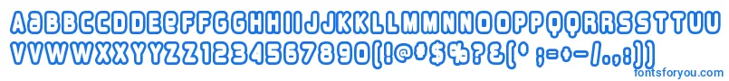 Overloab1 Font – Blue Fonts