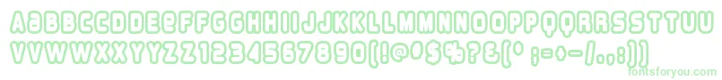 Overloab1 Font – Green Fonts