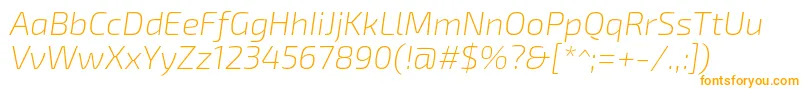 Exo2Extralightitalic Font – Orange Fonts
