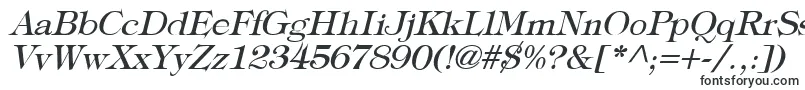 Fonte TypographyTimesItalic – fontes para o trabalho de curso