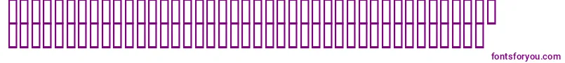Aigdt Font – Purple Fonts on White Background