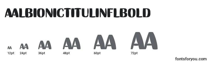 Размеры шрифта AAlbionictitulinflBold